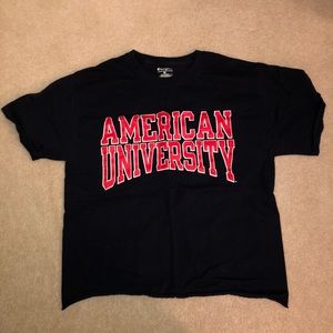 American University Champion crop top